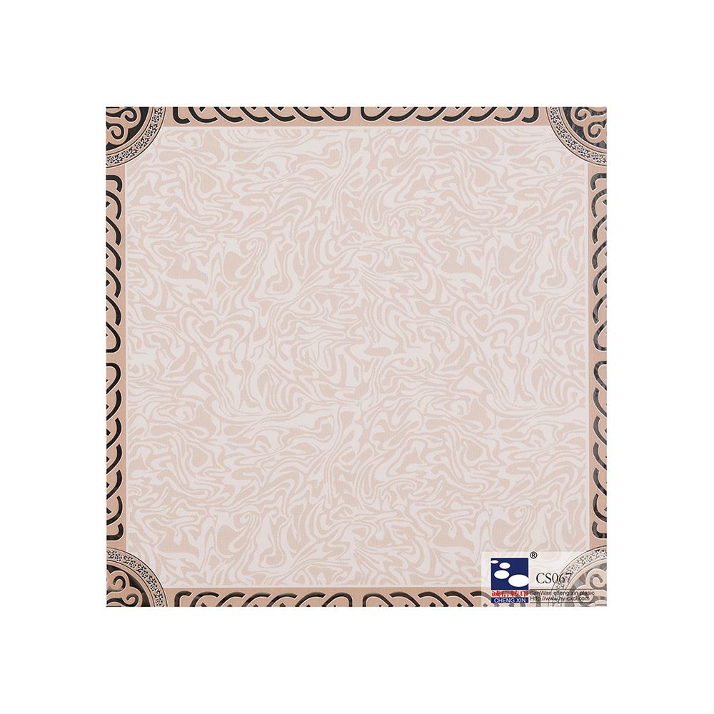 Wood grain Printing Flowers Design Stamping Foils For Pvc Panel Decoration CS067