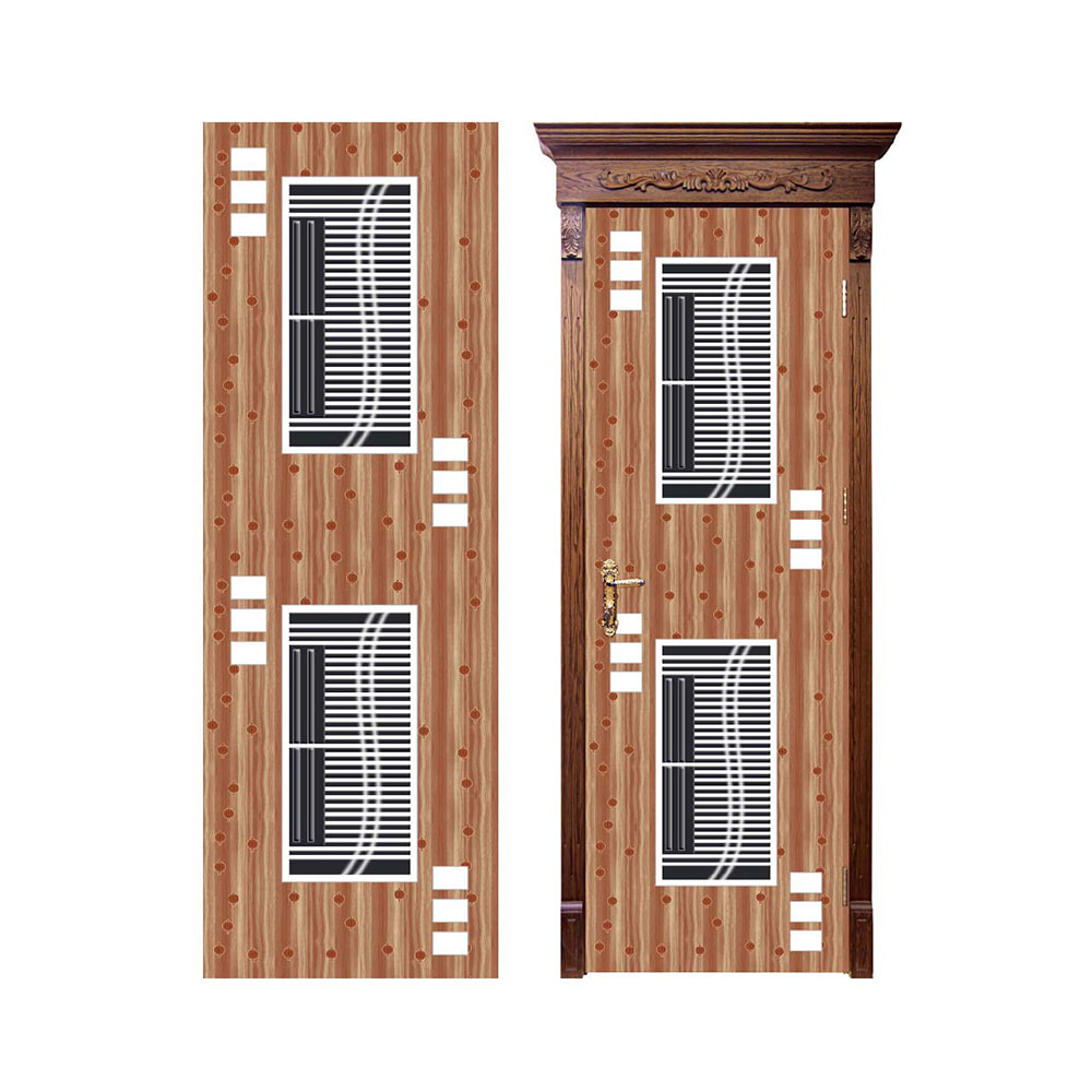 Vinyl logo office protective insulating patio door covered shrink film door 2003-4100