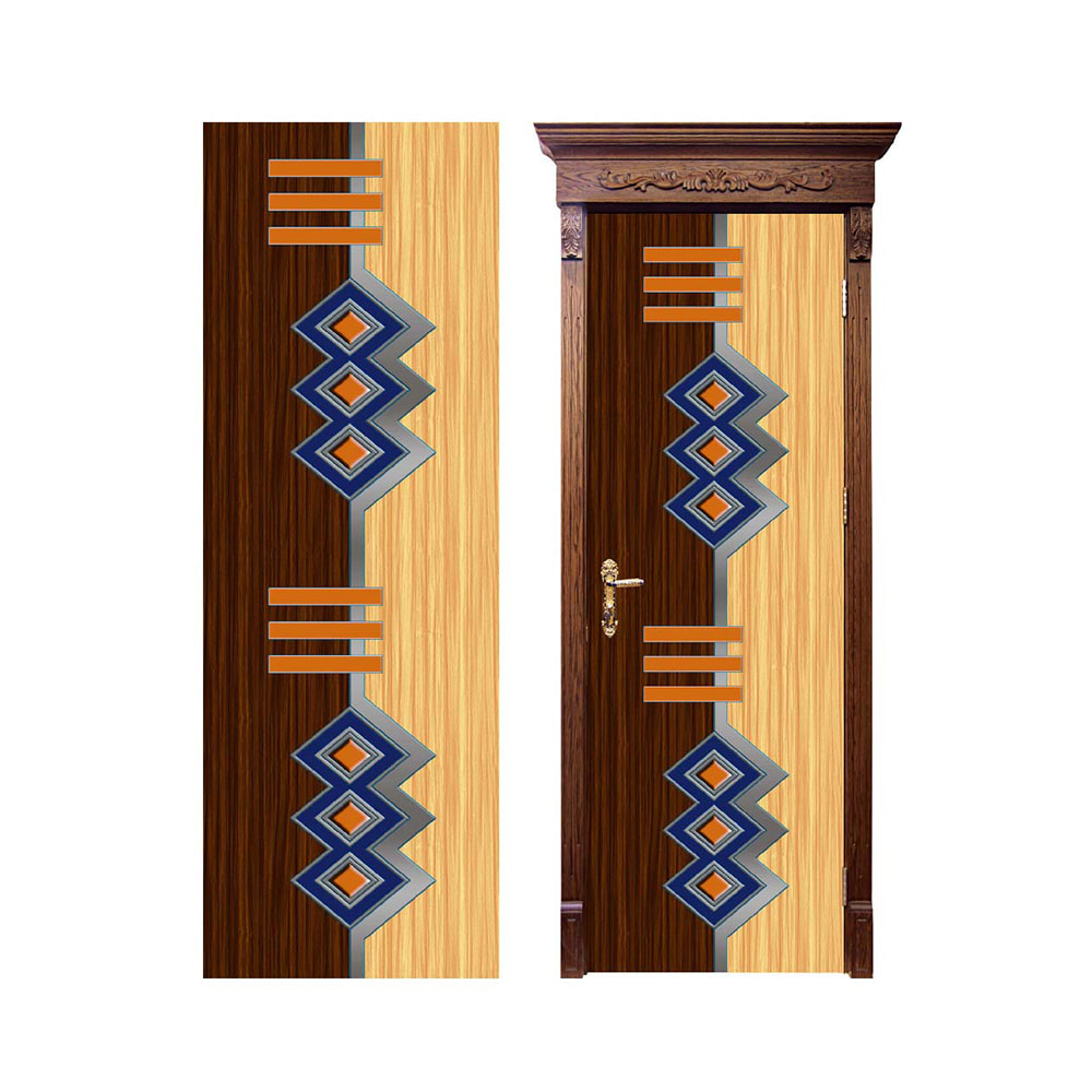 Carriage handle protector static nature theme vinyal house lamination slide doors film 2004-4336