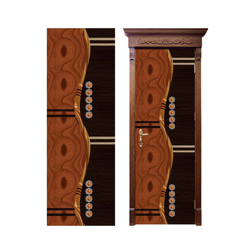 PVC vinyl heat transfer protective in rolls cladding for wooden door film 2012-4838