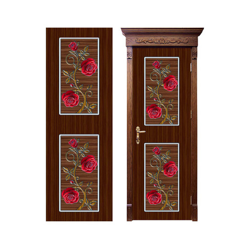 Wood grain hot stamping foil furniture wooden door design pictures 2101-4182