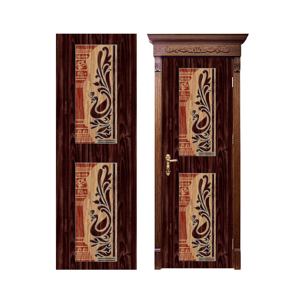 Vinyl logo office protective insulating patio door covered shrink film door 2105-4238