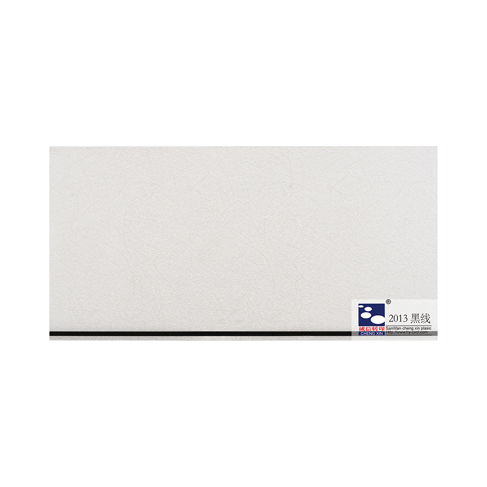 2022 hot sale hot stamping foil for PVC panel for Pakistan market 2013 black line