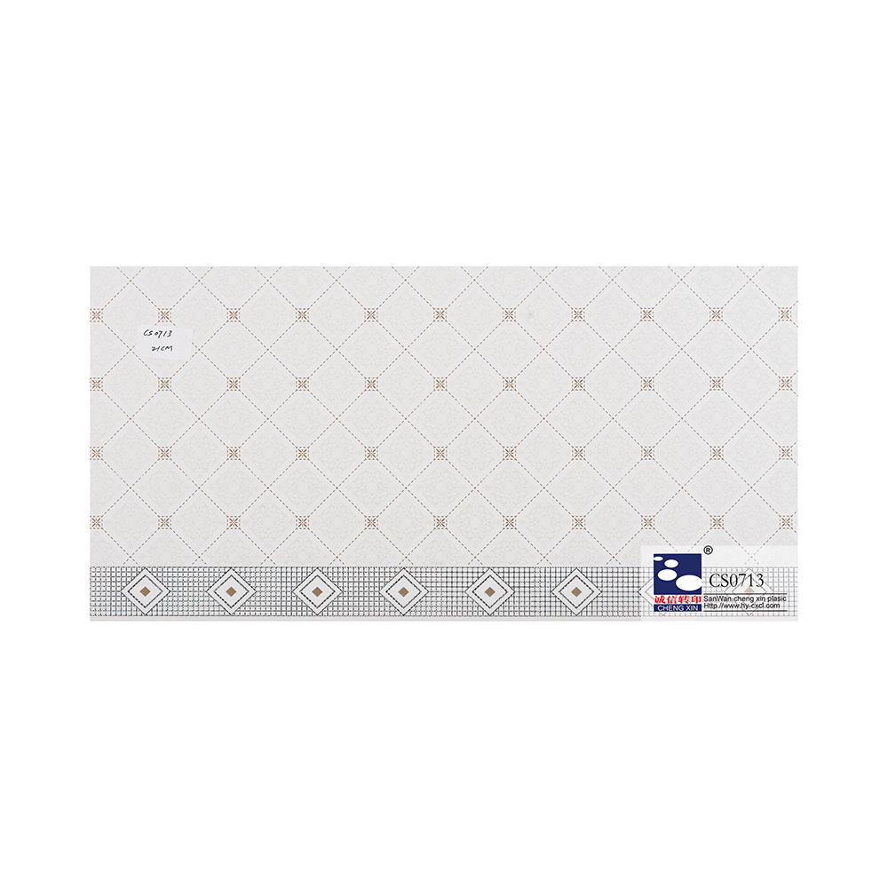 New design High Quality transparent Hot Stamping foil for Plastic PVC Ceiling Panel CS0713