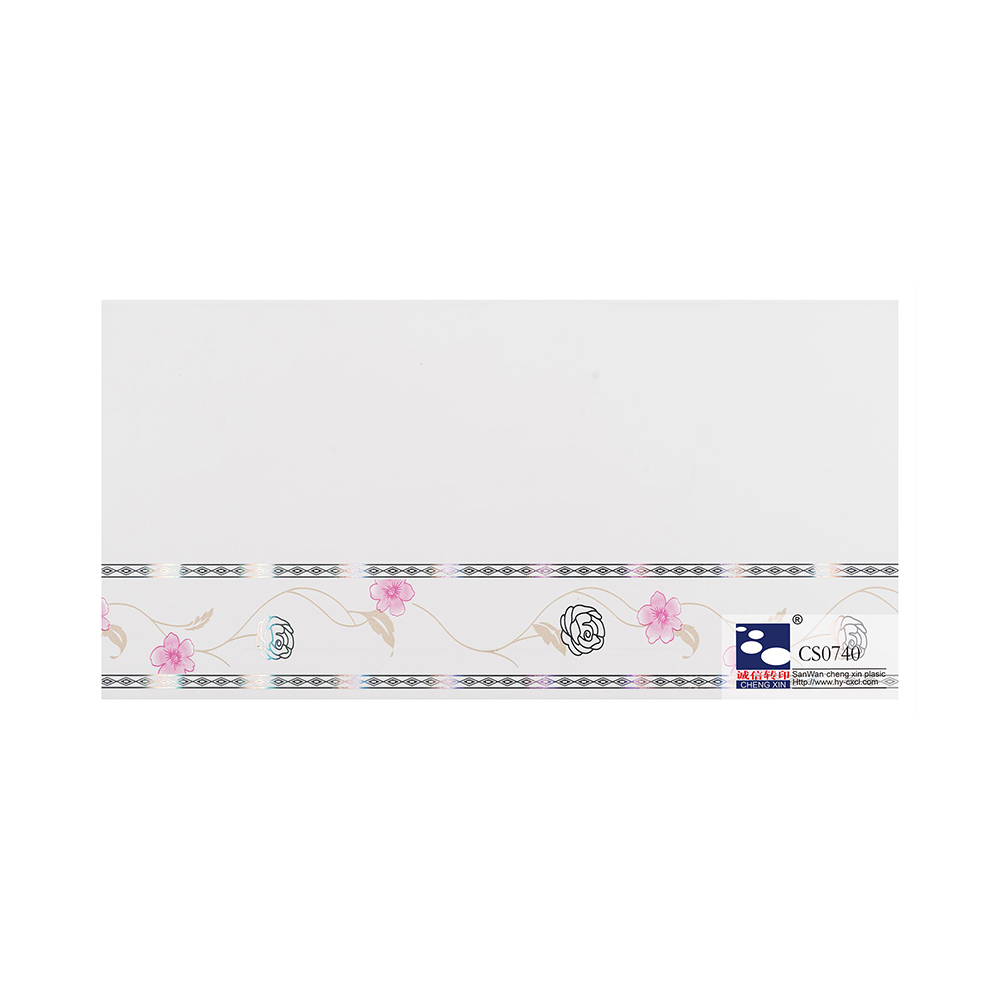 Decorative Fashion Designs Hot Stamping Foil For Pvc Panel Decoration CS0740