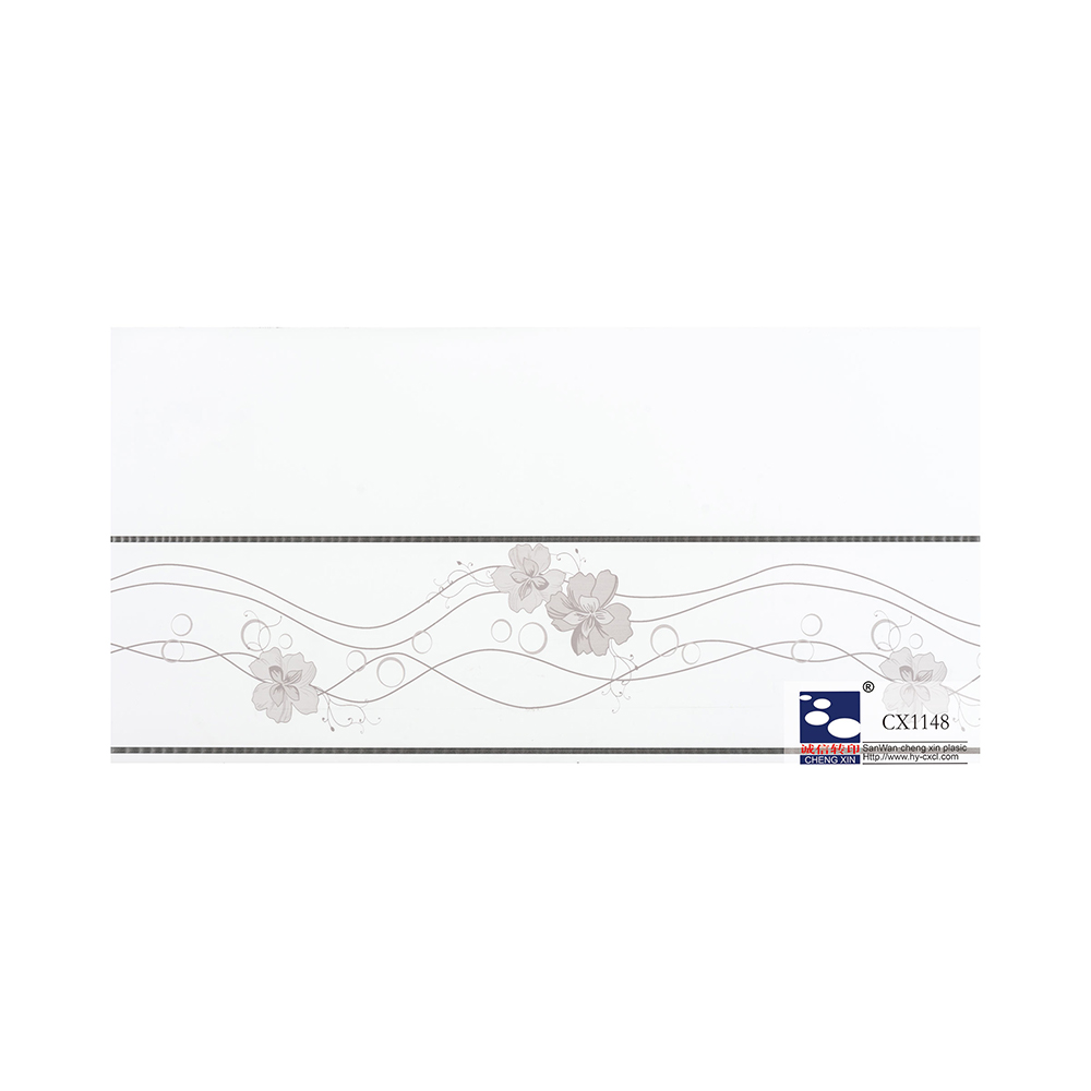 21cm Decorative Hot Stamping Foils in Low Price with Printed Flowers For Pvc Panel CX1148