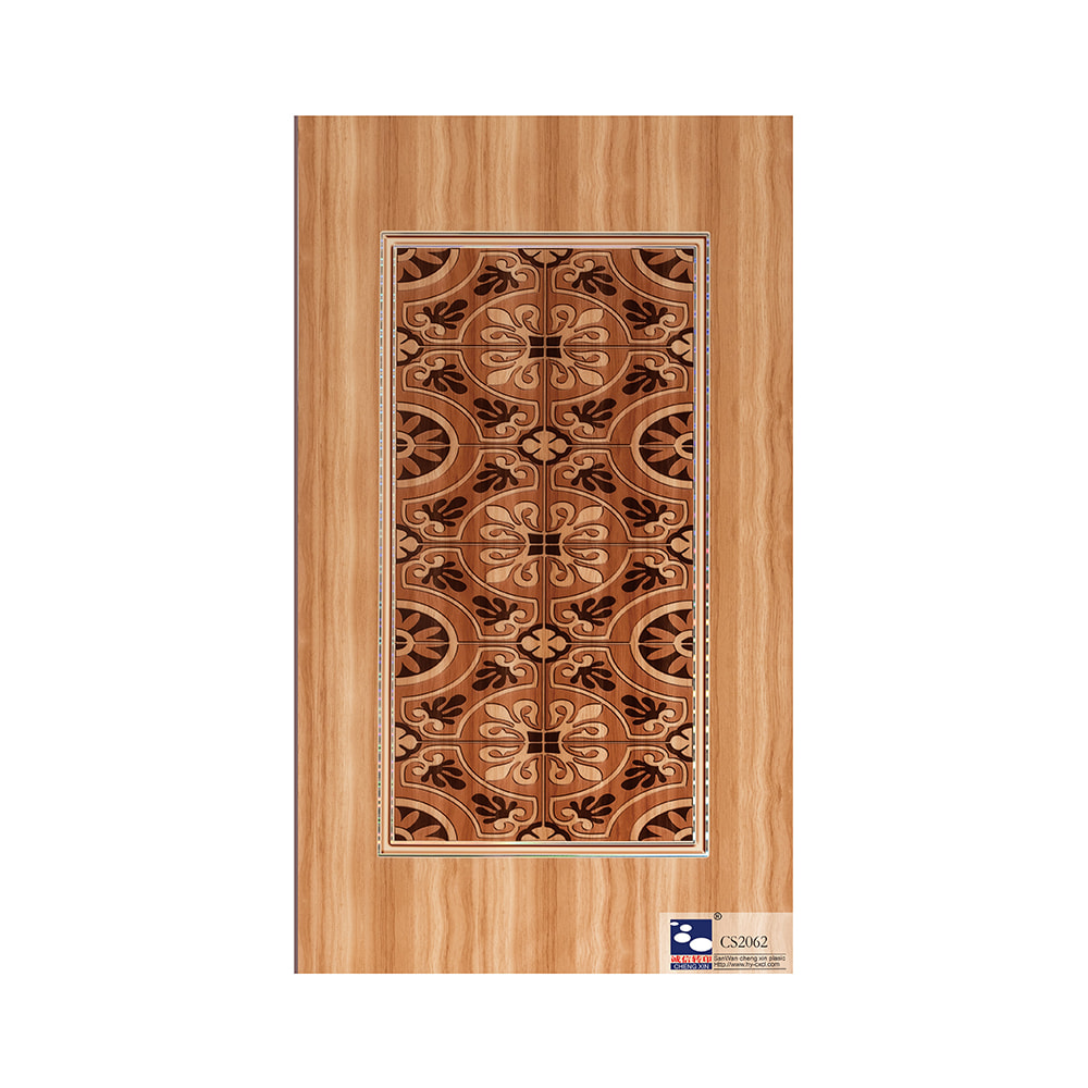 Stylish and beautiful 685mm width not self-adhesive modern style door film CS2062
