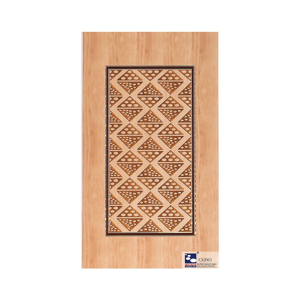Stylish and beautiful 685mm width not self-adhesive modern style door film CS2063
