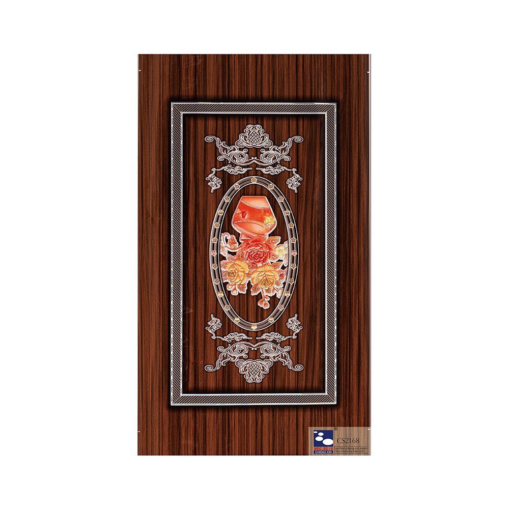 Reasonable price not self-adhesive 500m-1000m length door film for deacorative door CS2168