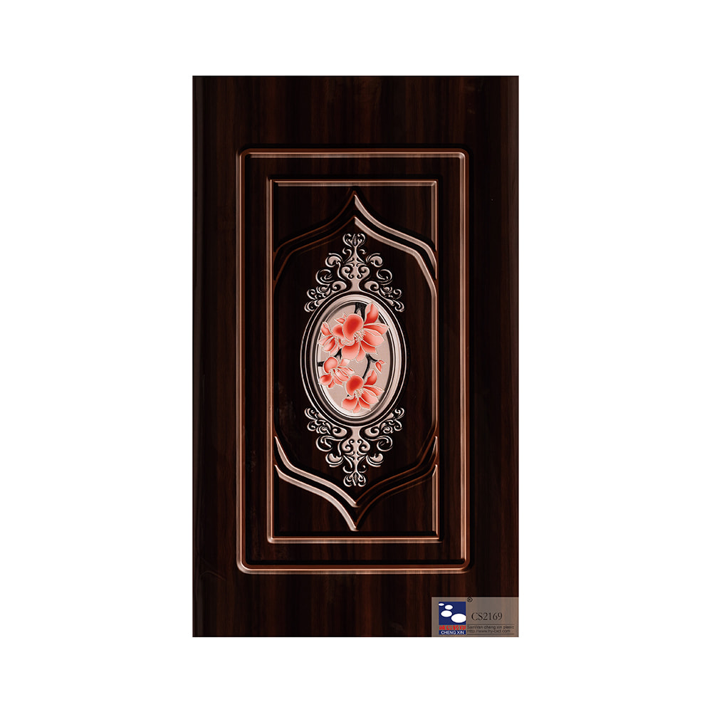 Stylish and beautiful 685mm width not self-adhesive modern style door film CS2169