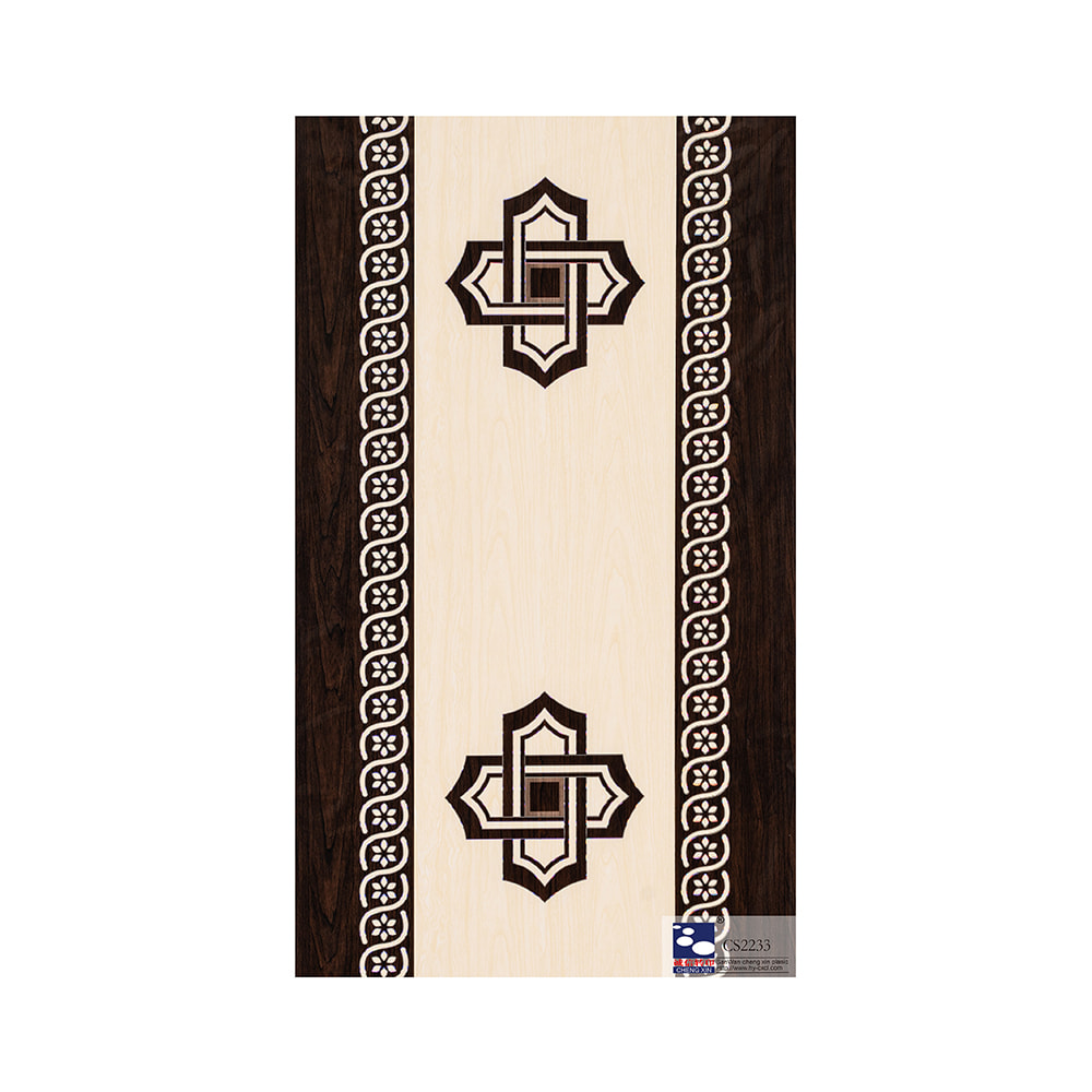 Classic design 685mm width not self-adhesive door film for deacorative door CS2233