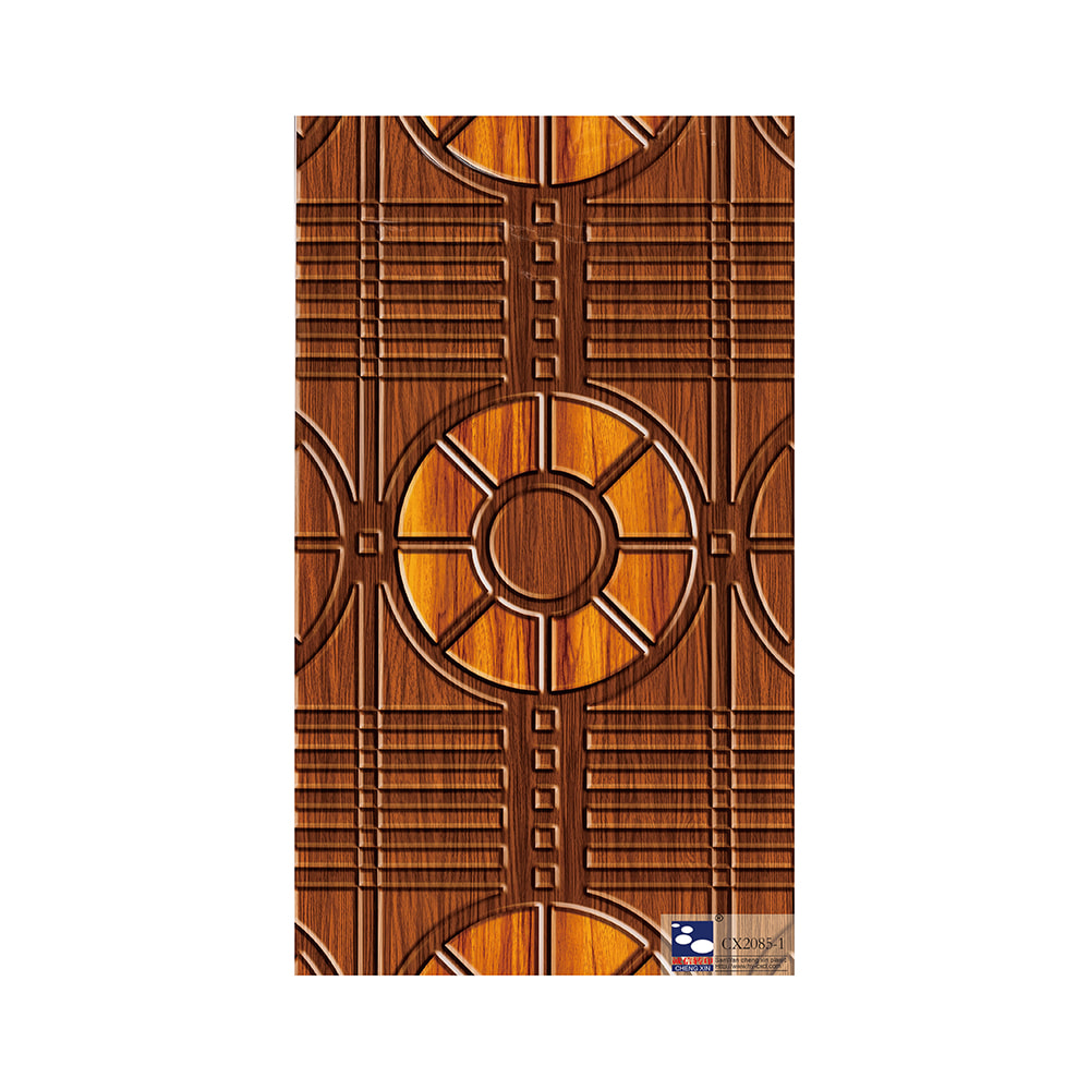 Modern simplicity not self-adhesive pet hot stamping foil door film support free spare parts service CX2085-1