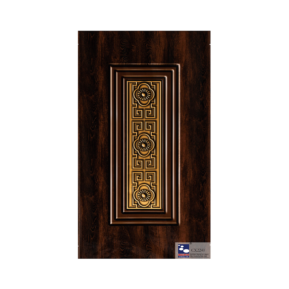 Stylish and beautiful 685mm width not self-adhesive modern style door film CX2240