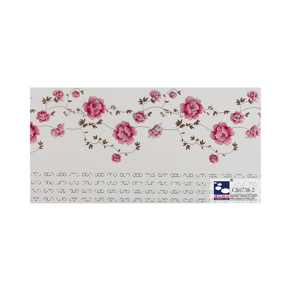 China Well Made Wood Grain Hot Stamping Foil for PVC Ceiling with Good Service CS0738-2