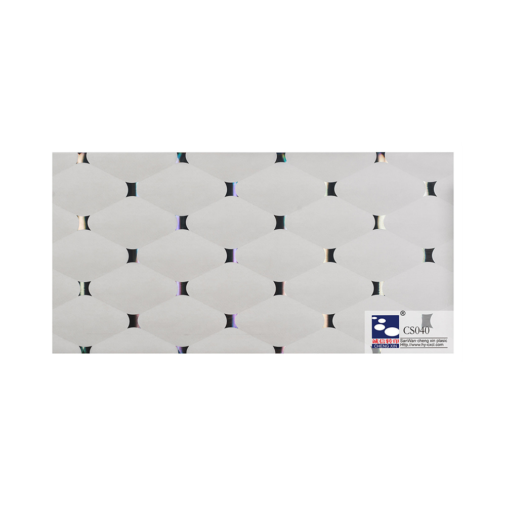 Wholesale 2021 new design pvc color printing ceiling bronzing foil composite pvc film CS040