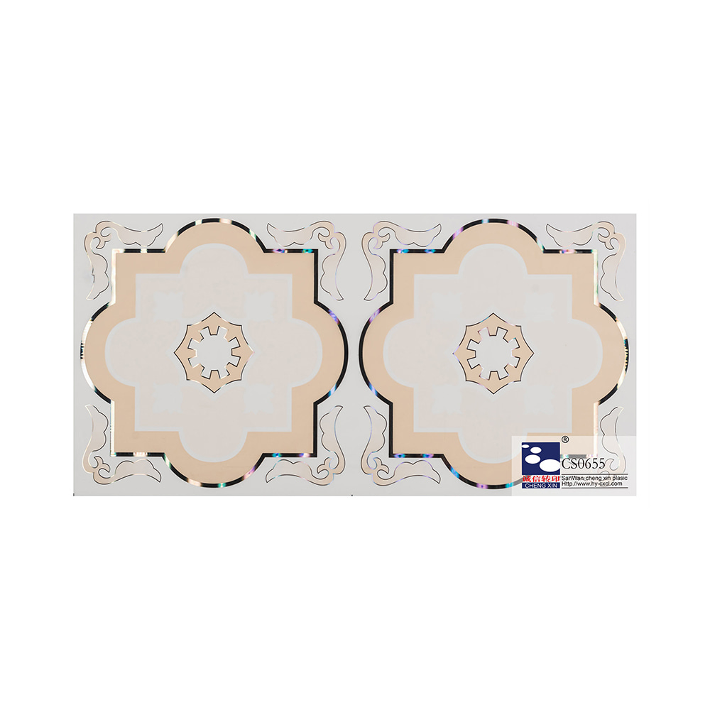 Hotel Decorative Wood Grain Hot Stamping Foil Lamination Film for Door CS0655