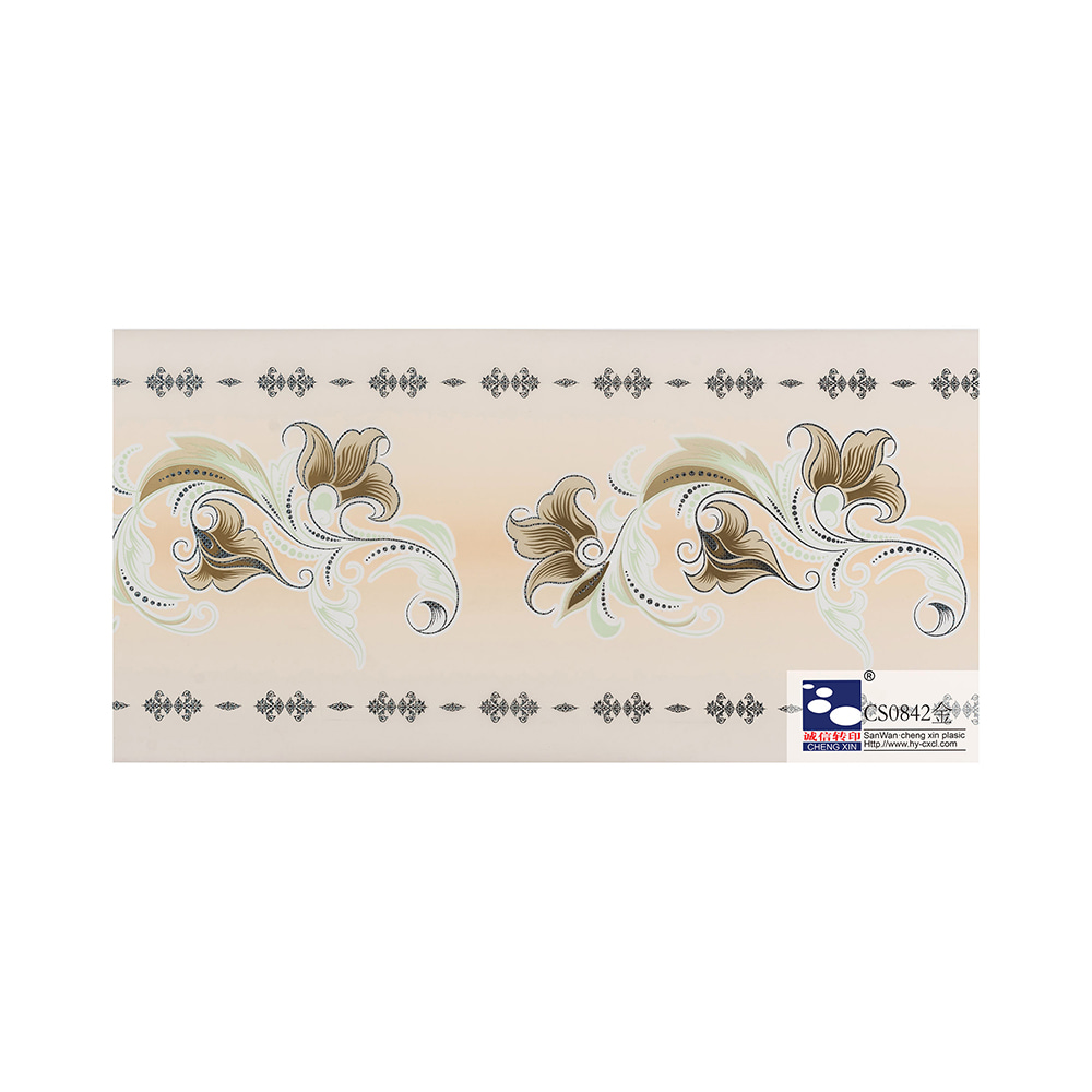 Well Made Wooden Design Hot Stamping Foil for PVC Ceiling with Good Service CS0842