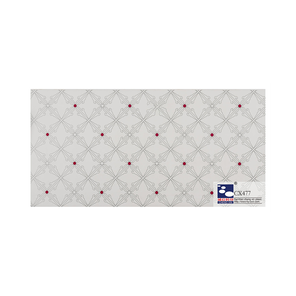 High Quality Decorative Hot Stamping Foil Laminate Film With Pvc Panel Board CX477