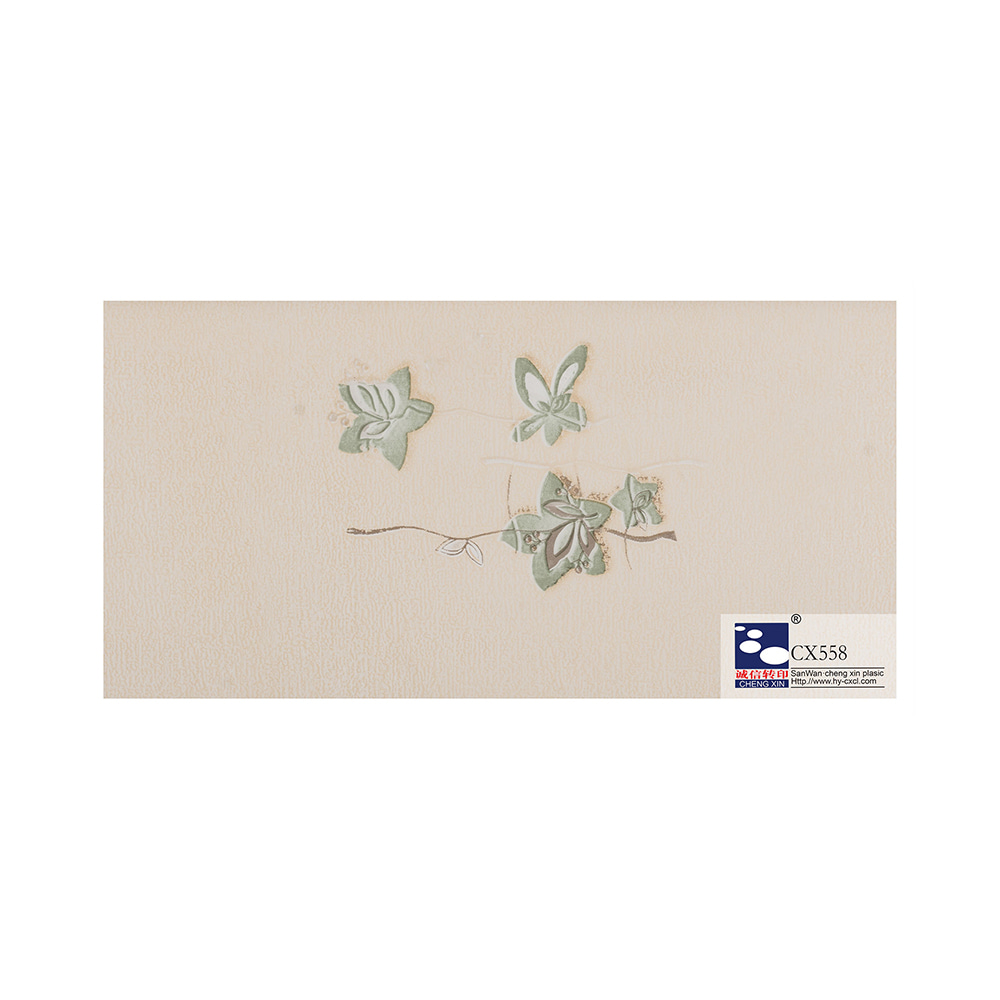 Lt Factory Produce 260mm Hot Stamping Foils Pvc Ceiling Film For Plastic Panel Decoration CX558