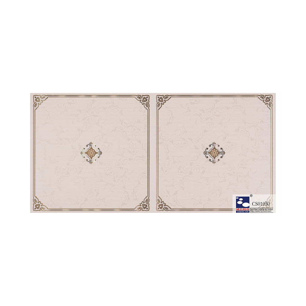 Wooden Popular Design Hot Stamping Foil PVC Plastic Film For Hotel Decoration CS01050