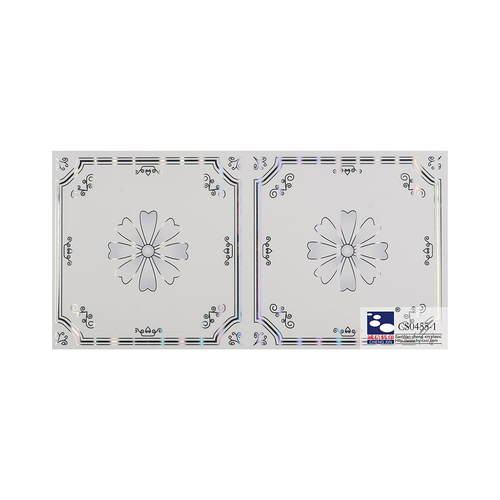Hot Sale Home Decoration Hot Stamping Foil Laser Foil For Pvc Ceiling Panel CS0455-1