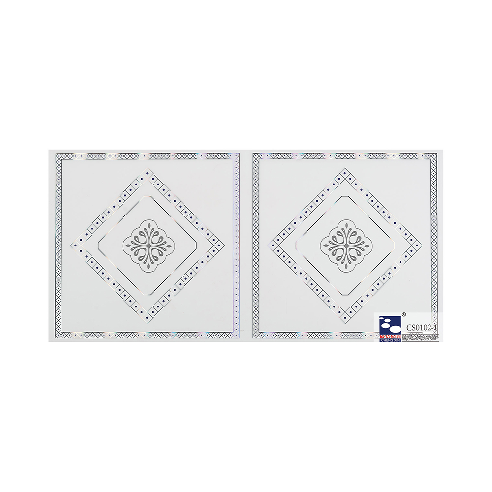 Hot stamping foil lamination film laser design factory direct sale CS0102-1