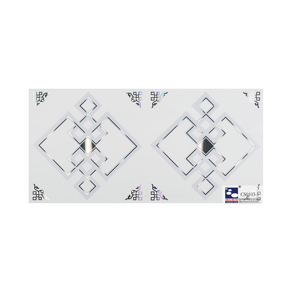 New popular design waterproof film for window pvc panel CS0103-1