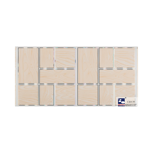 New Design Decor Design 595*595 for Pvc Ceiling Panel/Wall Panel CS0139