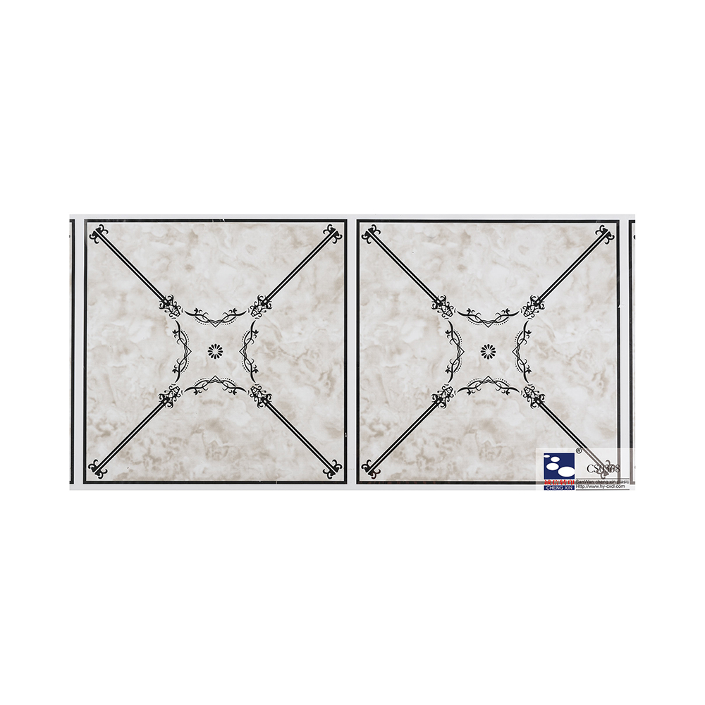 Wall Paper Decorative PVC Laminated Gypsum Ceiling Factory Price CS0368