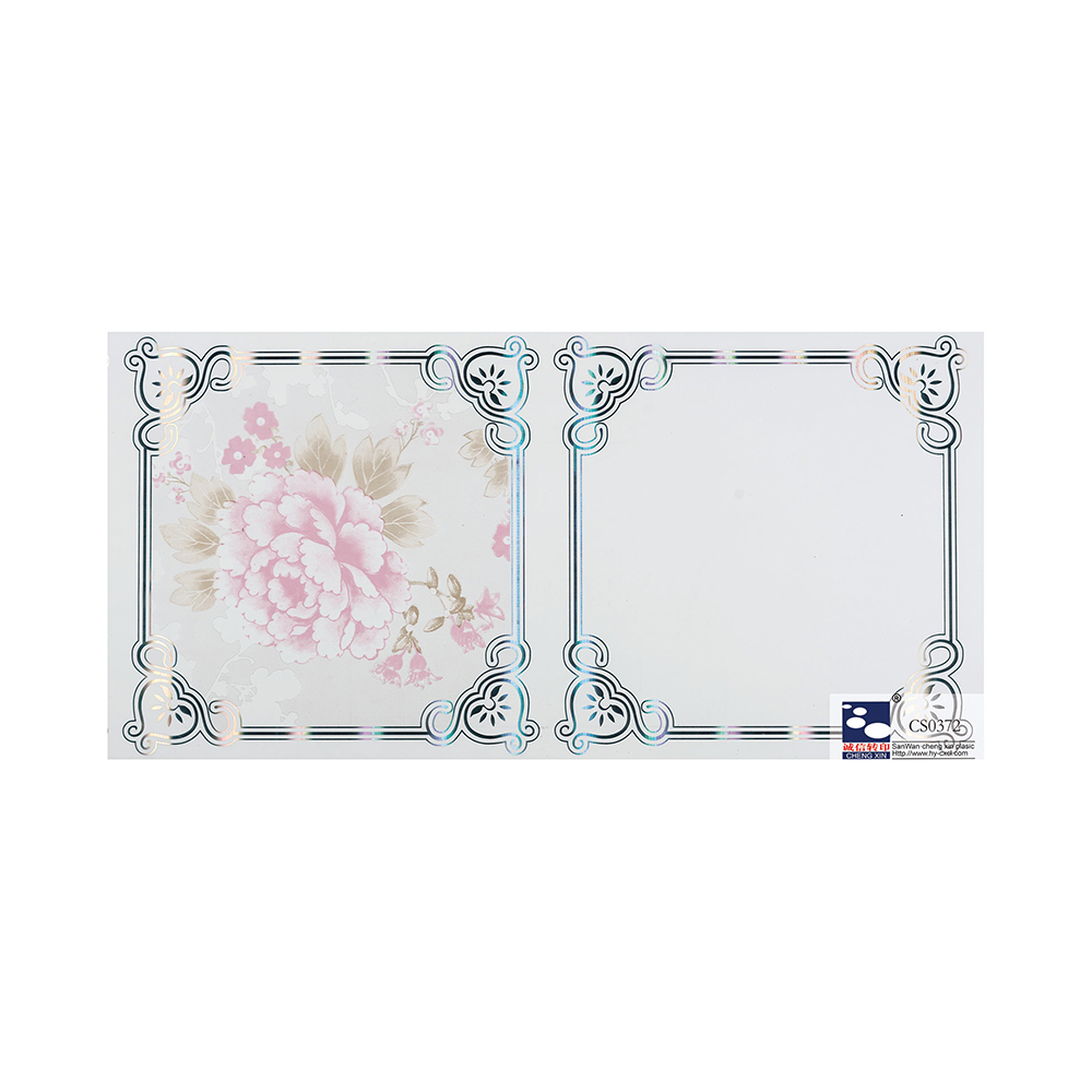 Economical Custom Design Decorative Waterproof Pvc Panel Board For Ceiling CS0372