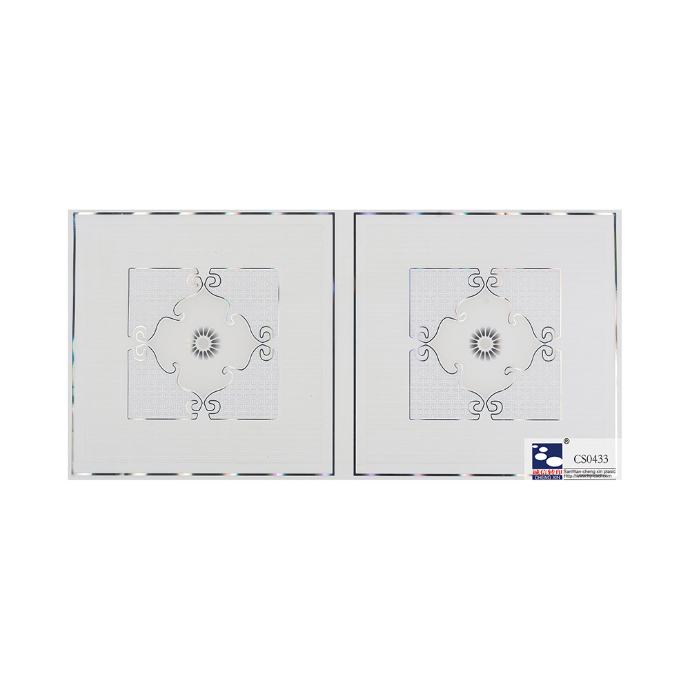 New design High Quality transparent Hot Stamping foil for Plastic PVC Ceiling Panel CS0433