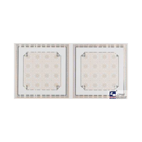 Embossed Hot Stamping Foil Rolls For Pvc Ceiling Door Interior Decoration CS0442
