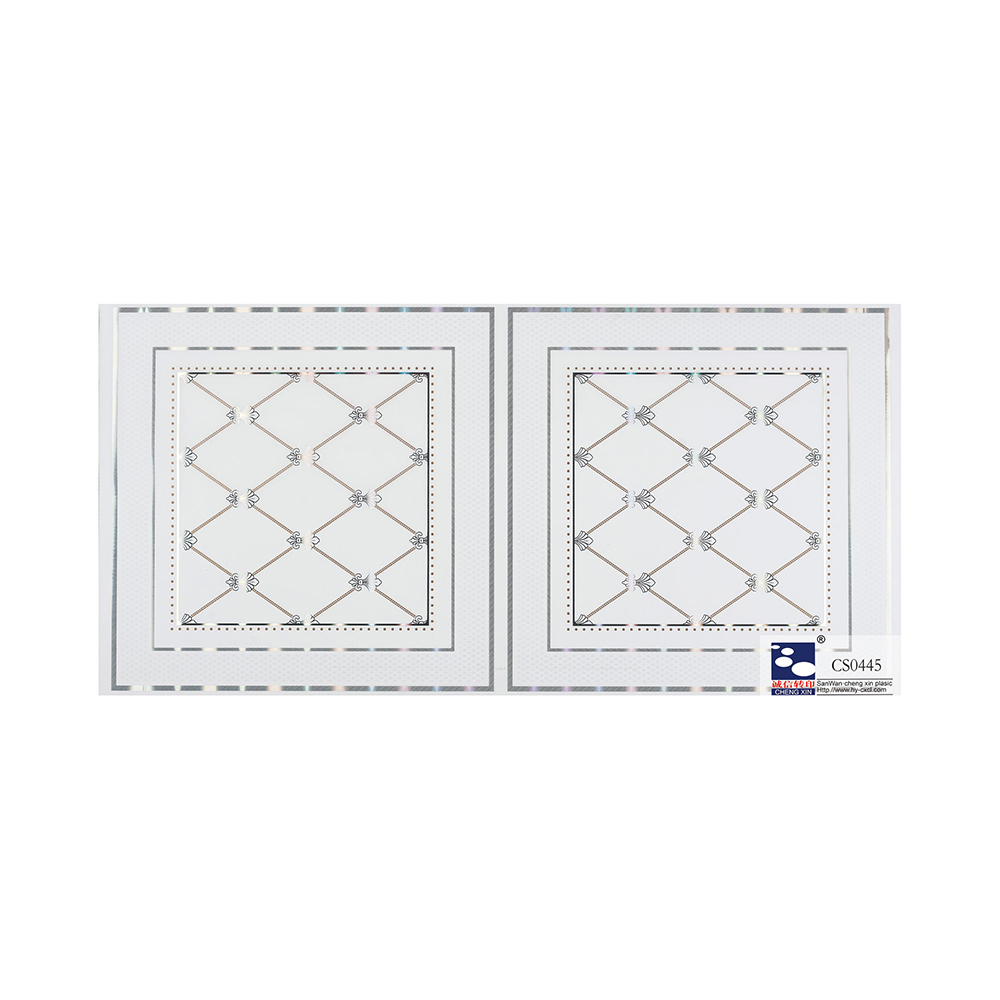 Modern Designs Not Self-Adhesive Hot Stamping Foil For Pvc Panel Decoration CS0445