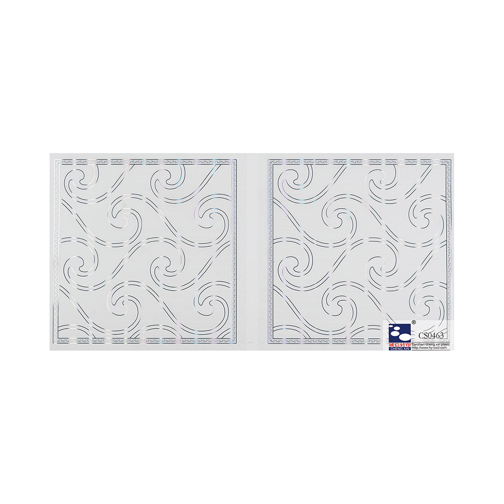 Various Color Hot Stamping Foil Rolls Design For 300 Mm With Pvc Panel Board CS0463