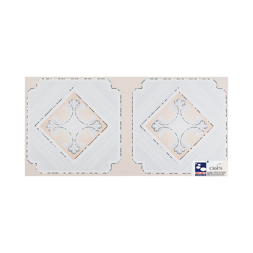 Pet Hot Stamping Foil Rolls For Pvc Panel Ceiling Pvc Door Decoration CS0476