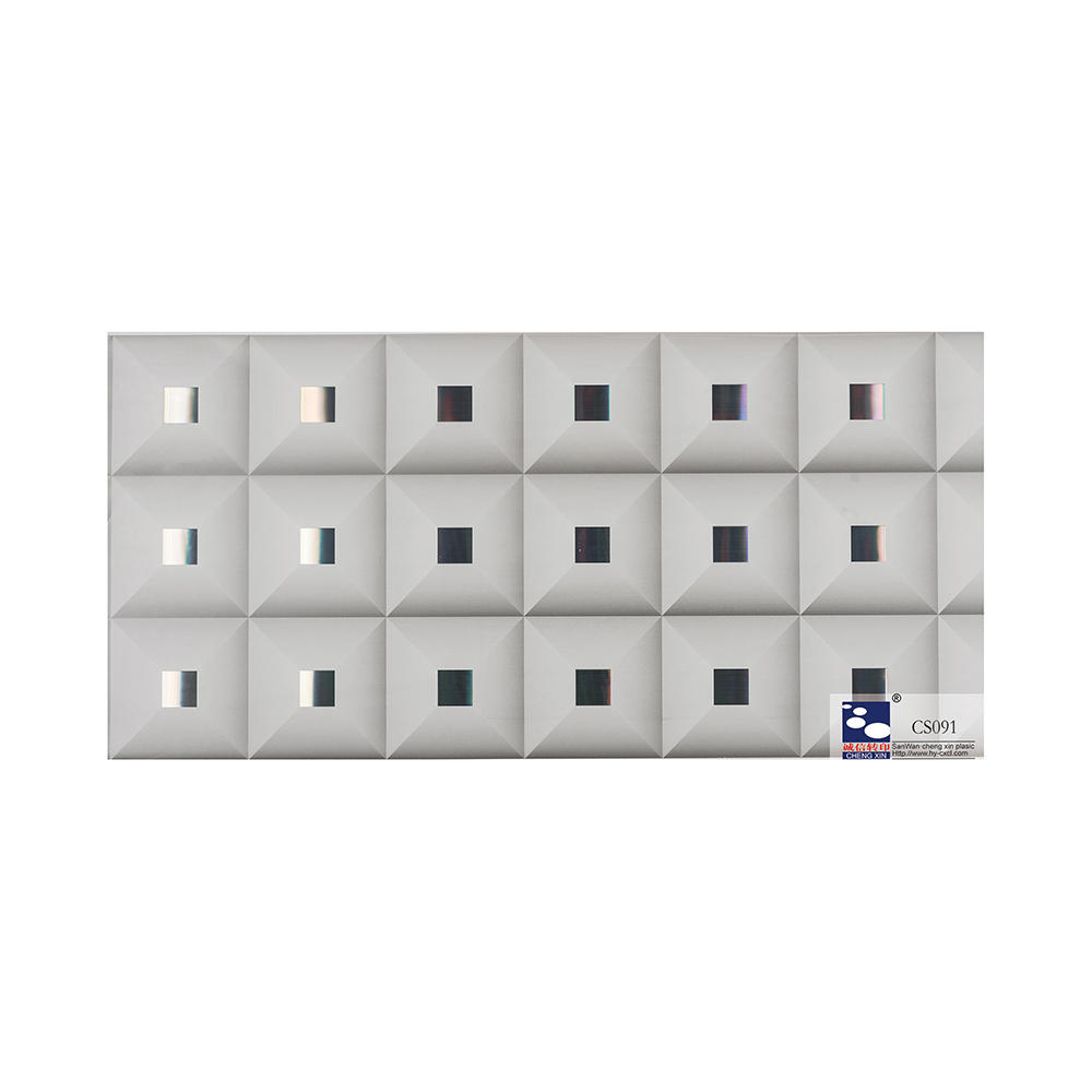 Glossy Pvc Membrane 3D Pvc Sheet Pvc Film Furniture Films Decorative Modern Embossed for MDF Doors CS091