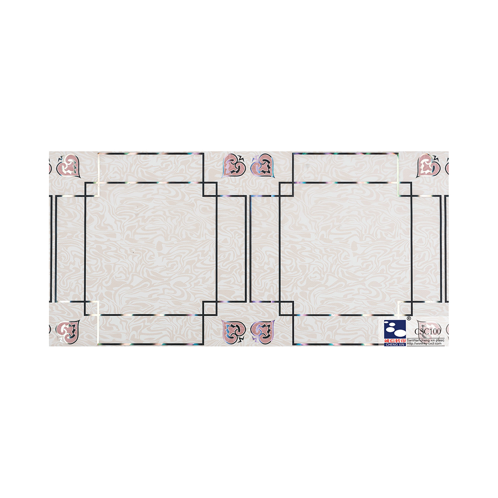 Unique Wooden Fashion Design Decorative PVC Film Roll Hot Stamping Foils For Hotel CSC100
