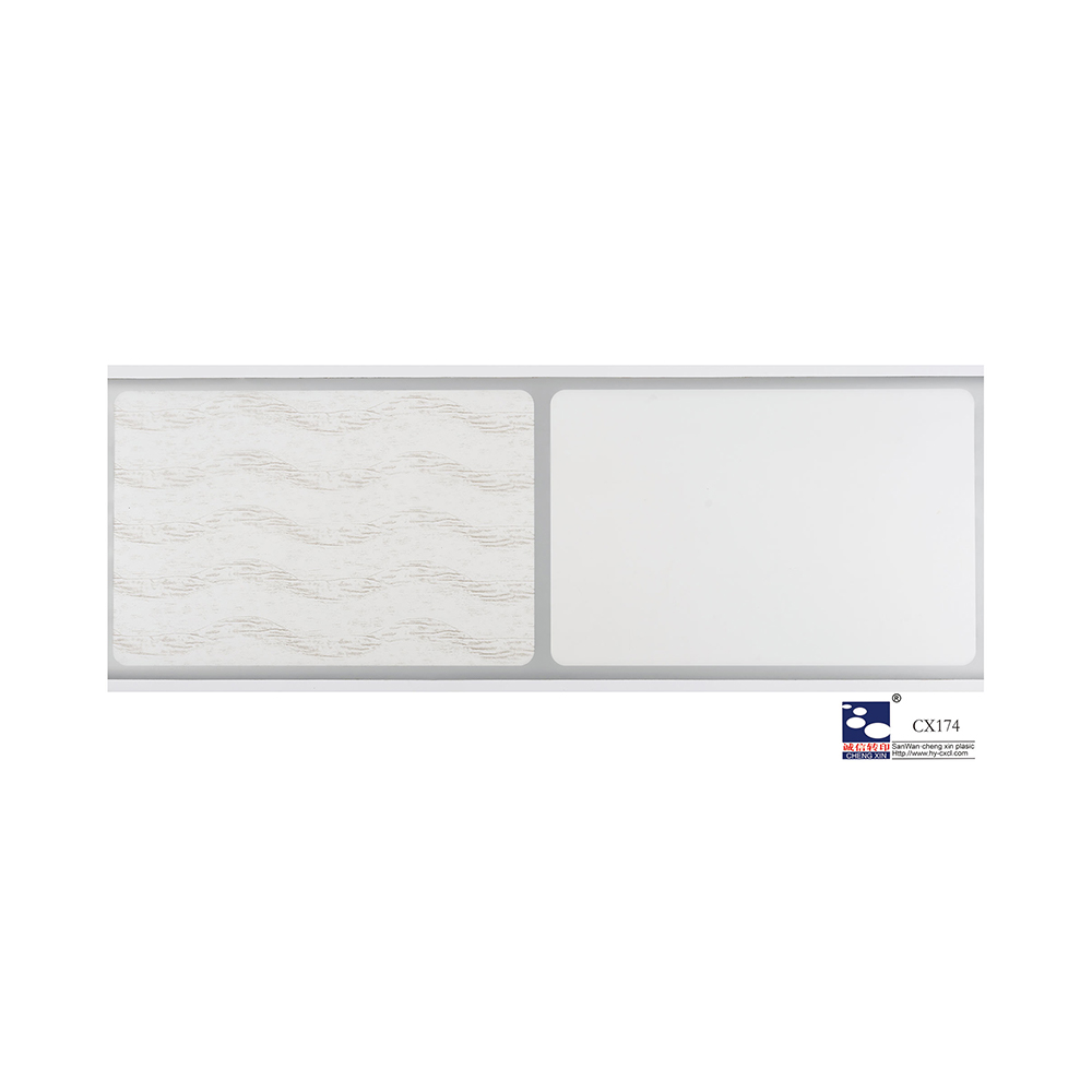 Hot stamping PVC panels for wall and ceiling decoration CX174