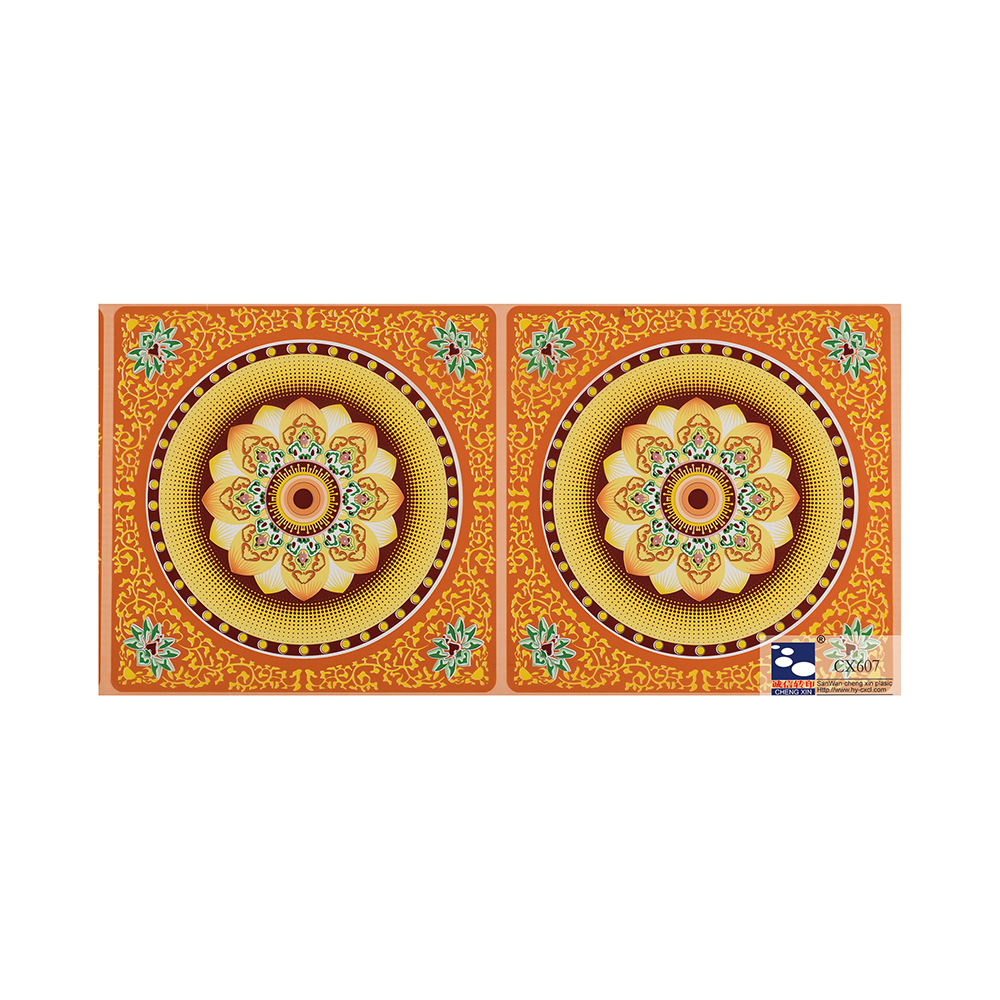 Factory custom Hot Stamping Foil for PVC panel for Uzbekistan market CX607