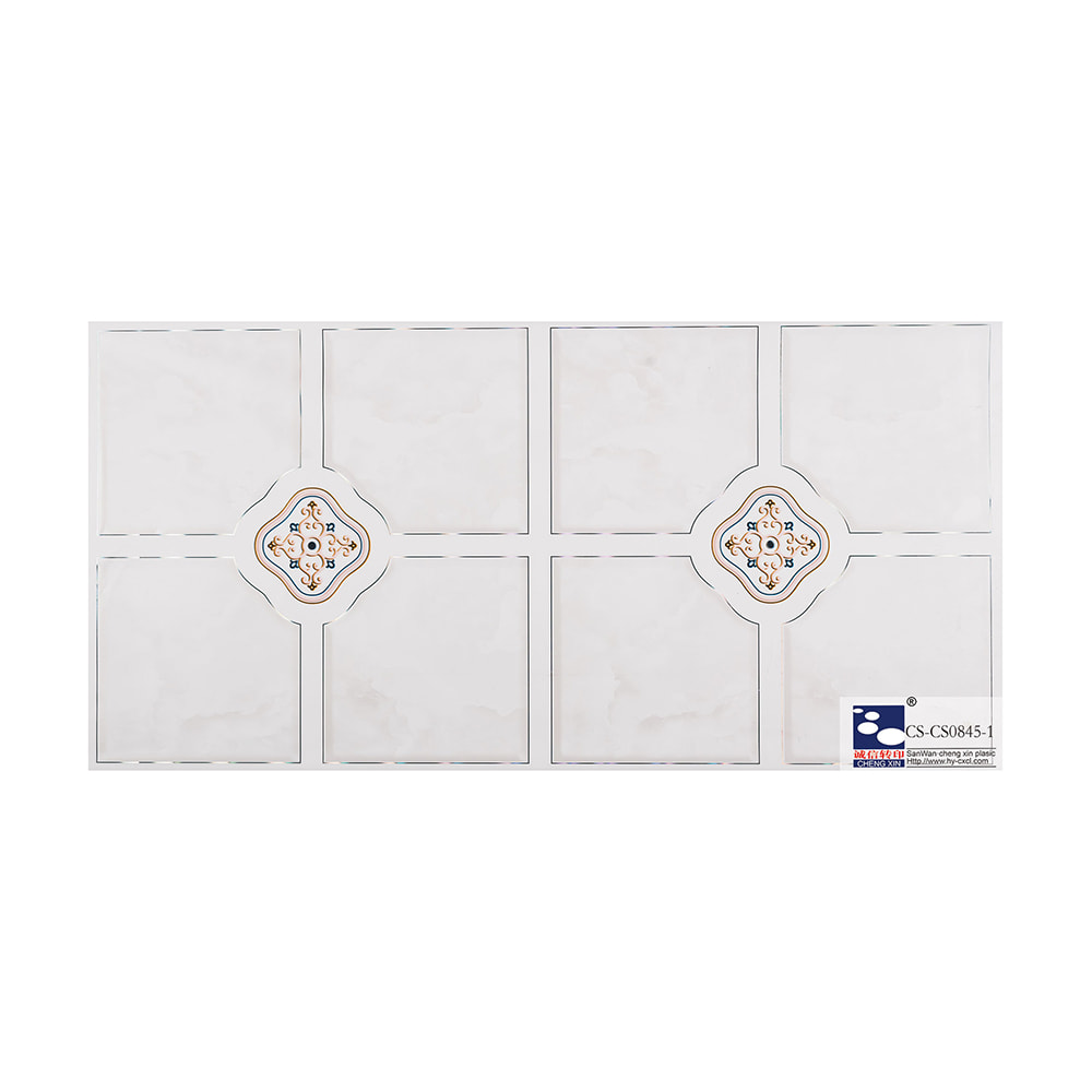 pvc panel popular hot stamping designs for pvc ceiling panel LG-CS0845-1
