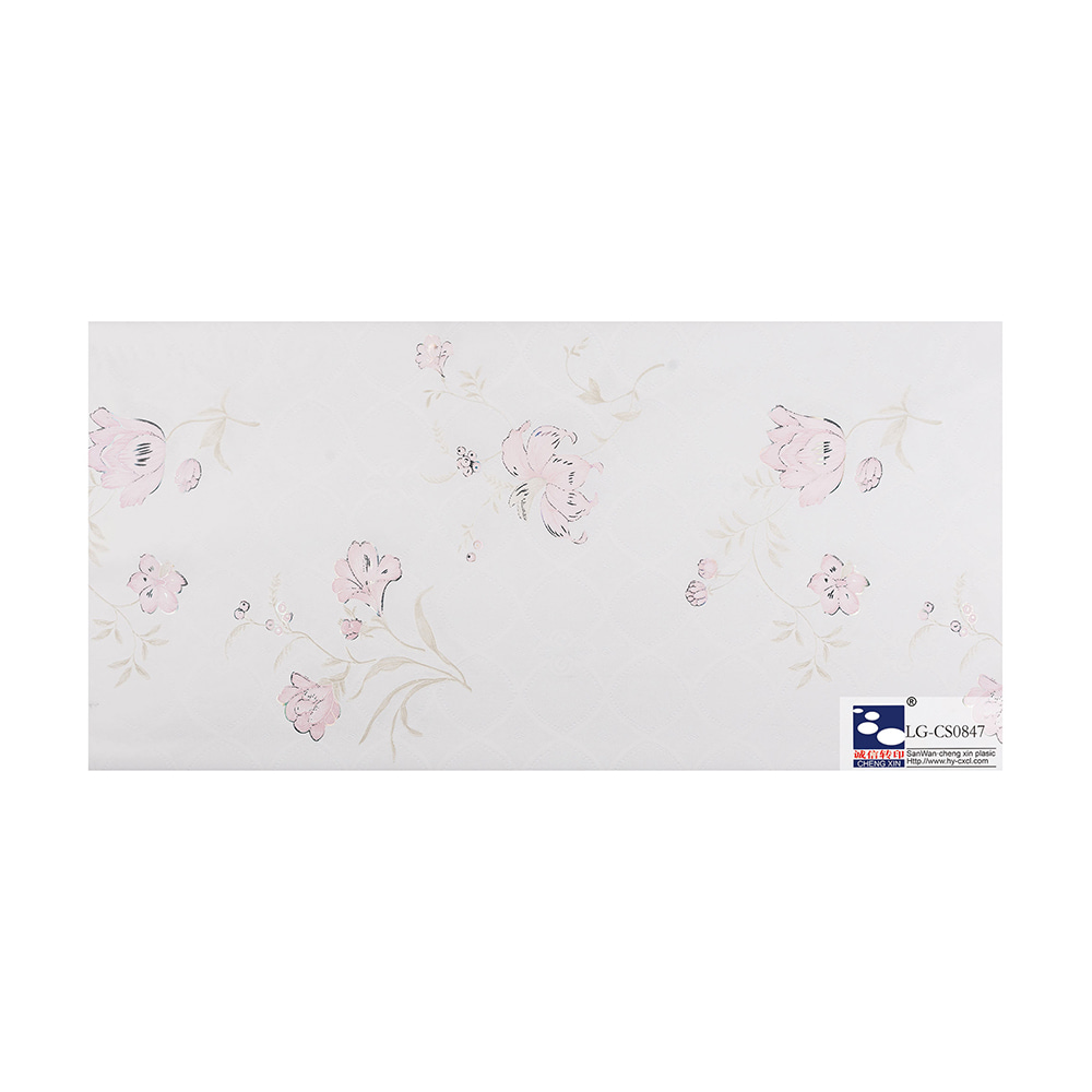25/30cm pvc panel popular designs hot stamping foil for pvc hot stamping ceiling panel LG-CS0847