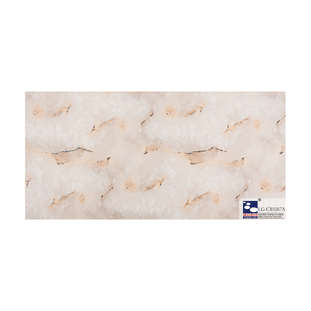Cheap Price Decorative Popular Design PVC Marble Hot Stamping Foil For Panel LG-CX0267A