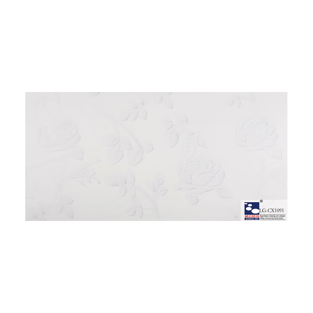 Factory Hot Stamping Foils Pvc Cling Film For Plastic Panel Decoration LG-CX1091