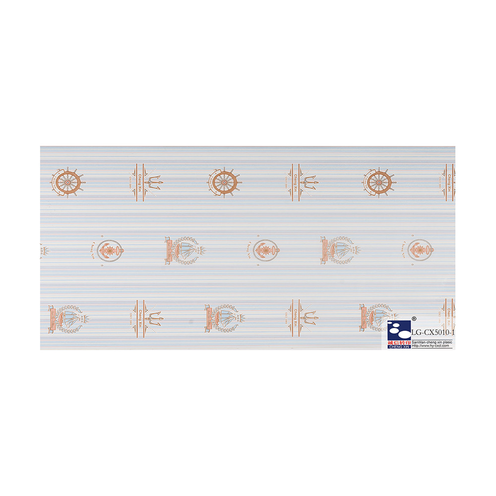 Various Printed Flowers PVC Furniture Flm Hot Stamping Foils For Panel Decoration LG-CX5010-1