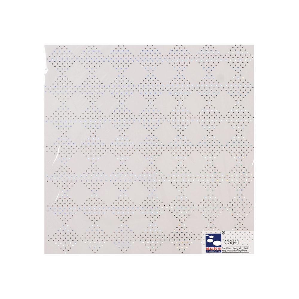 Hot sale high quality pvc plastic ceilings film for bathroom factory supply pvc ceiling designs CS841