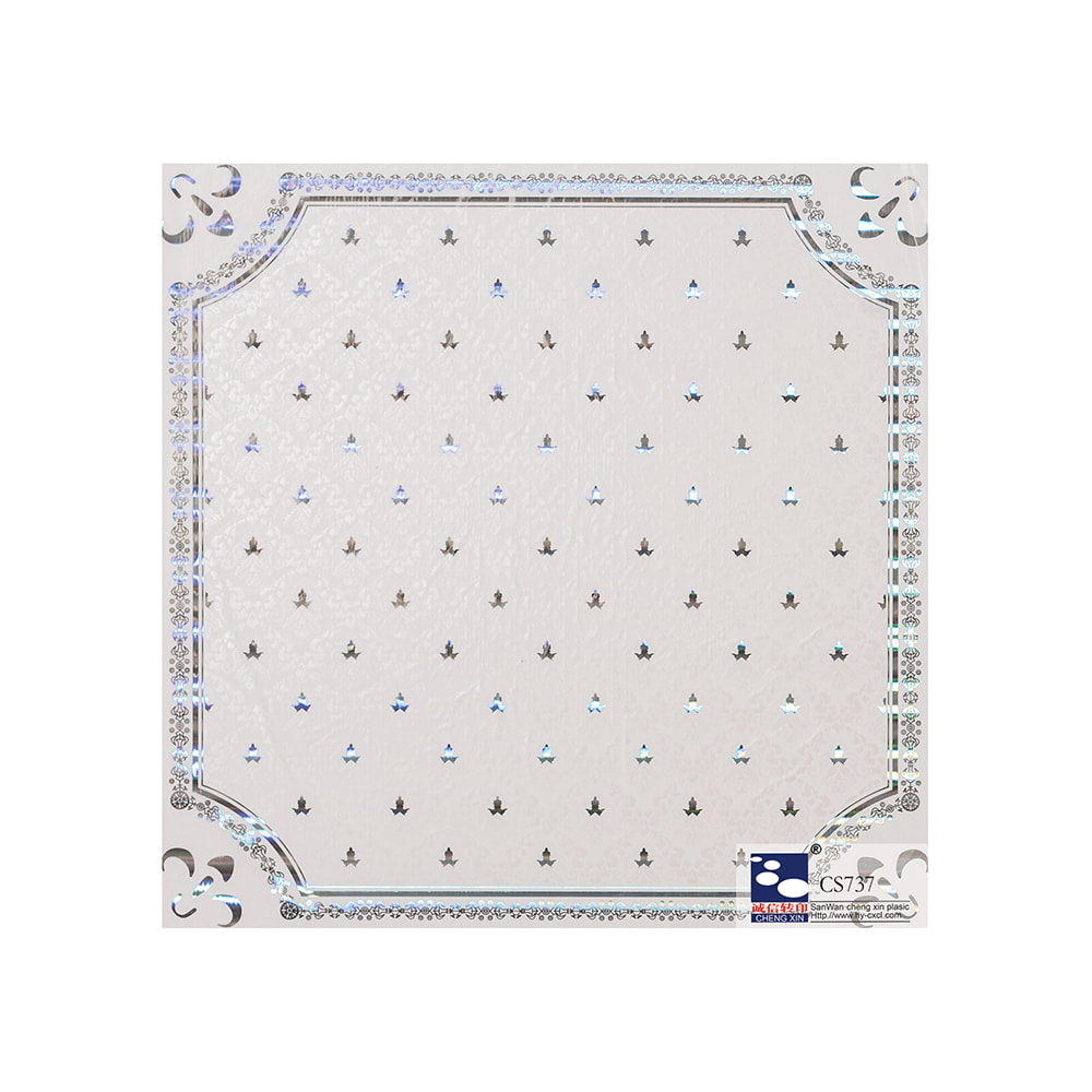Good Design Beautiful Printing Flower Hot Stamping Foil For Pvc Panel Board CS737