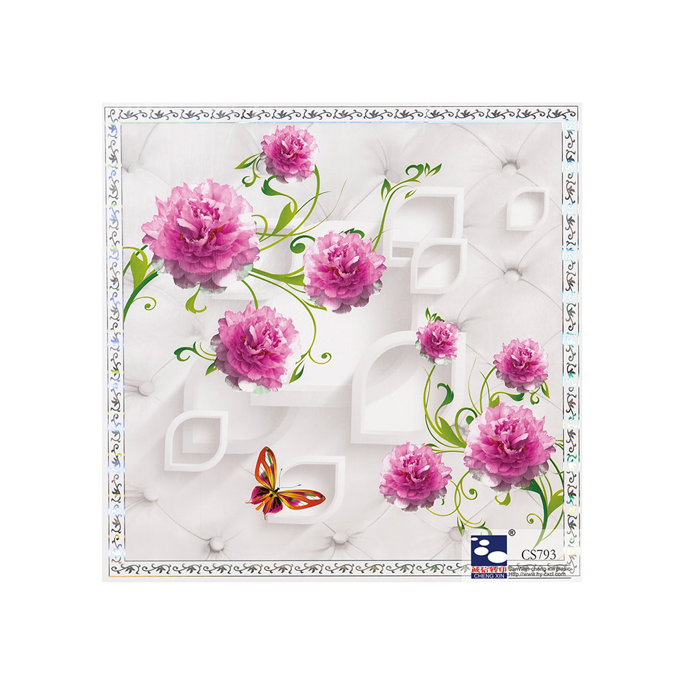 China Beautiful Design Heat Transfer Hot Stamping Foil For Pvc Panel Board CS793