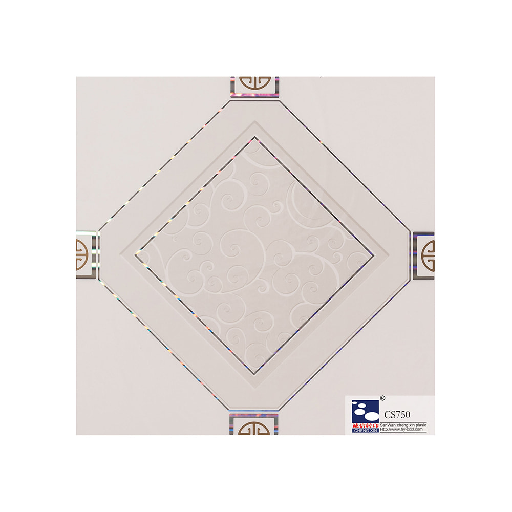 Popular Hot Stamping Foil Designs For 603Mm With Pvc Panel Board CS750