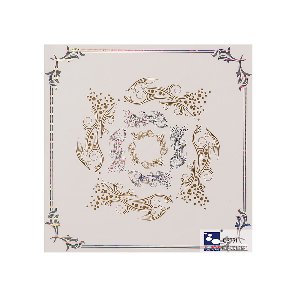 China Hot Sale Not Self-Adhesive Hot Stamping Foils Factory For Pvc Panel CS751