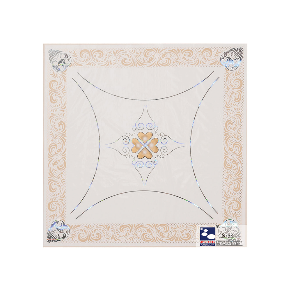 Not Self-Adhesive For Pvc Panel Board Decoration Hot Foil Stamping Foil CS758